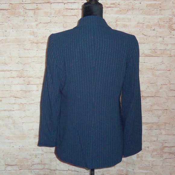 Women's GEORGE Pinstripe Suit Jacket, Sz 10 NEW - Picture 6 of 11